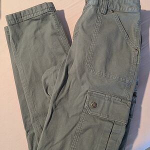 Duluth Trading Co Women's Cargo Pants - Green